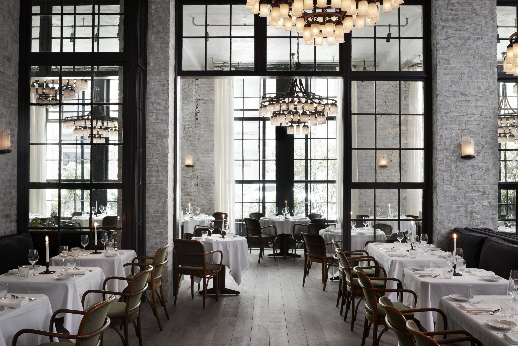 Le Coucou NYC restaurant interior design 